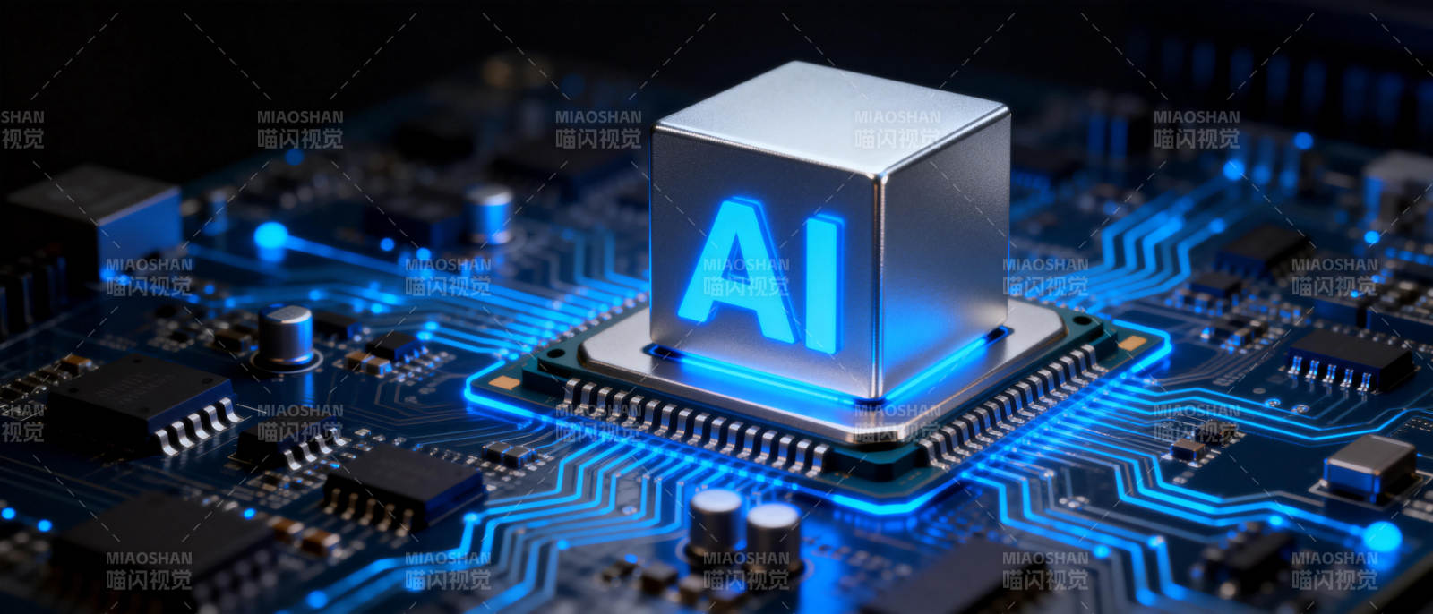 AI芯片科技未来图片