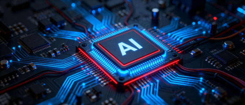 AI芯片科技感图片