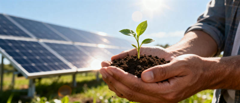 绿能孕育新希望图片