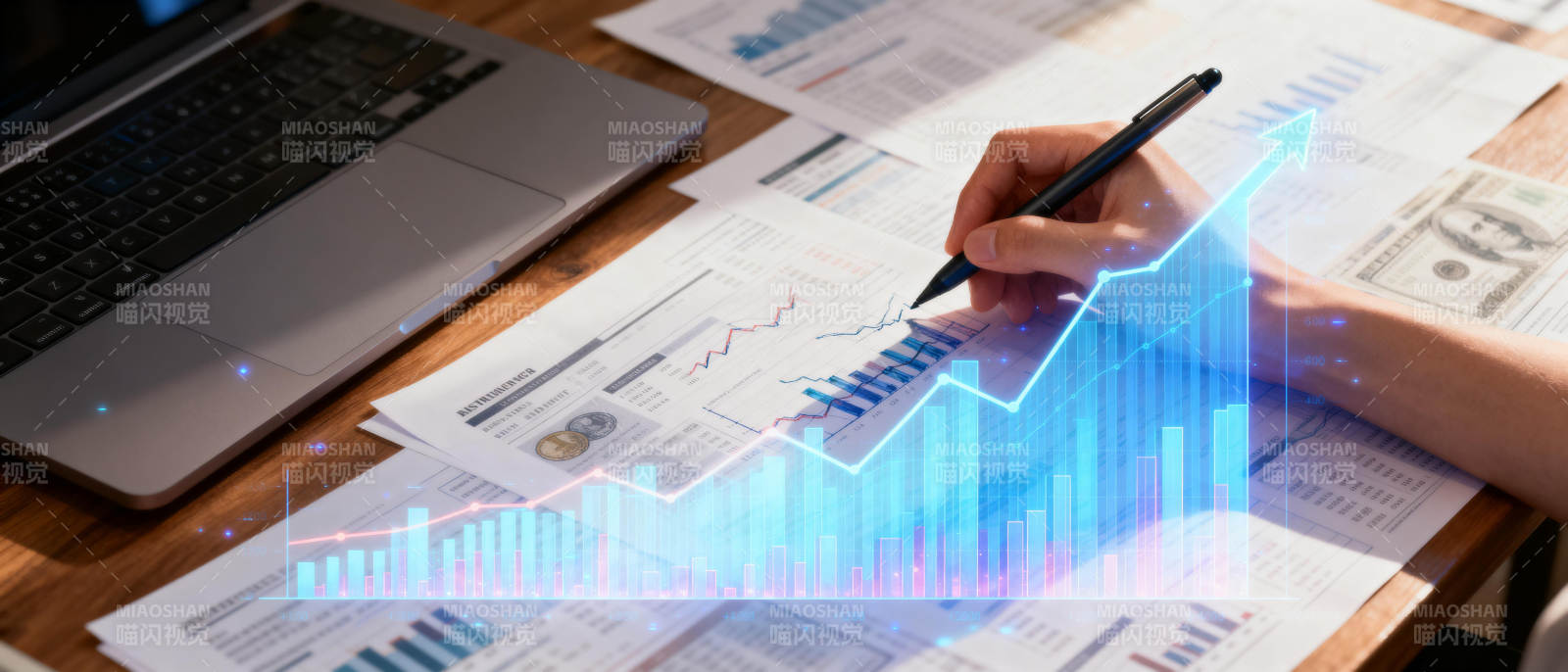 数据增长分析图片