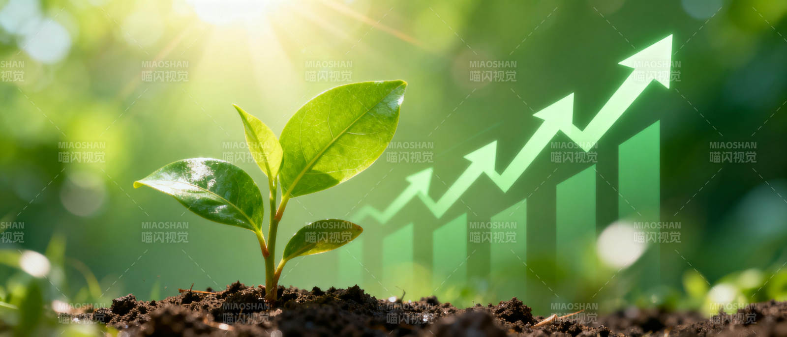 绿色增长 生机盎然图片