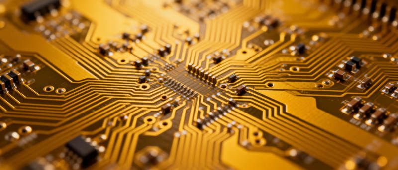 电路板特写图片