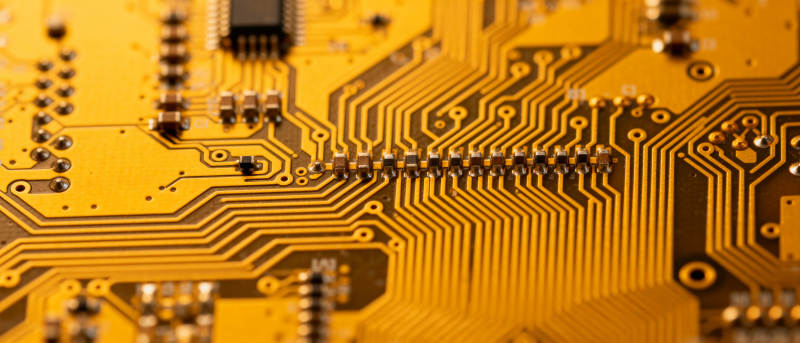 电路板特写图片