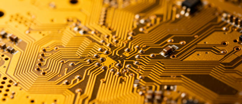 电路板特写图片