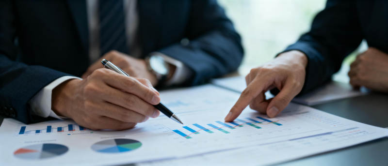 商务洽谈分析图表图片