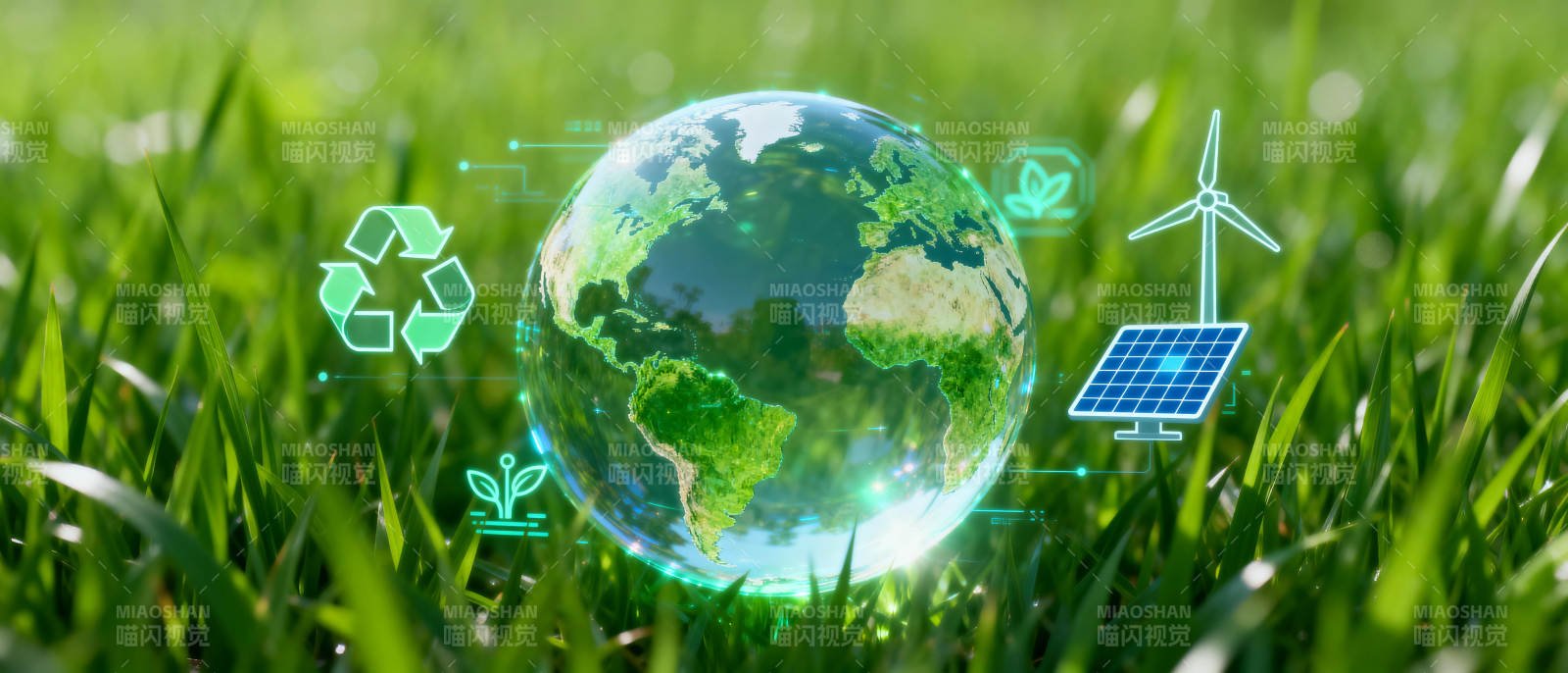 绿色地球 生态未来图片