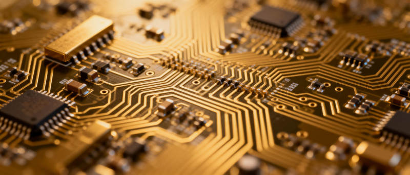 电路板特写图片