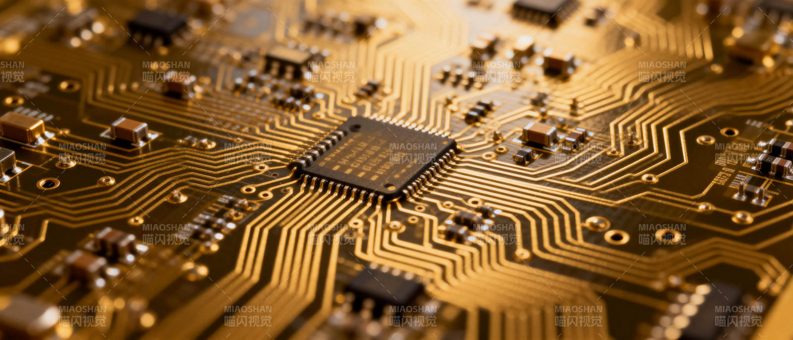 电路板特写图片