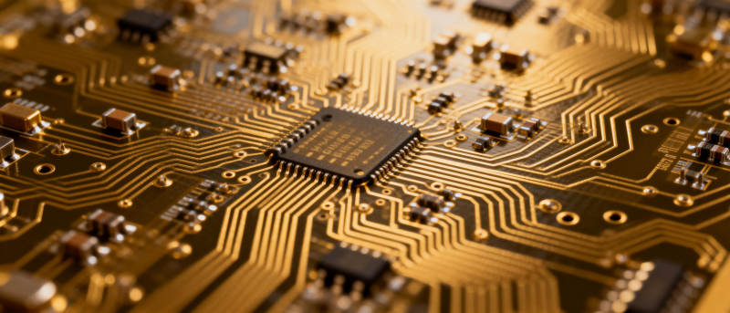 电路板特写图片