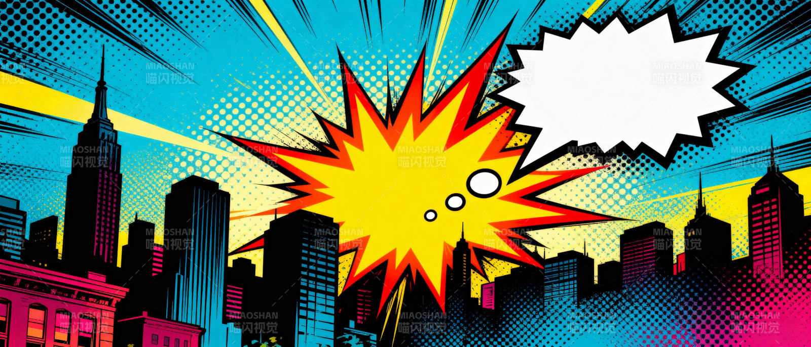 城市爆炸瞬间图片