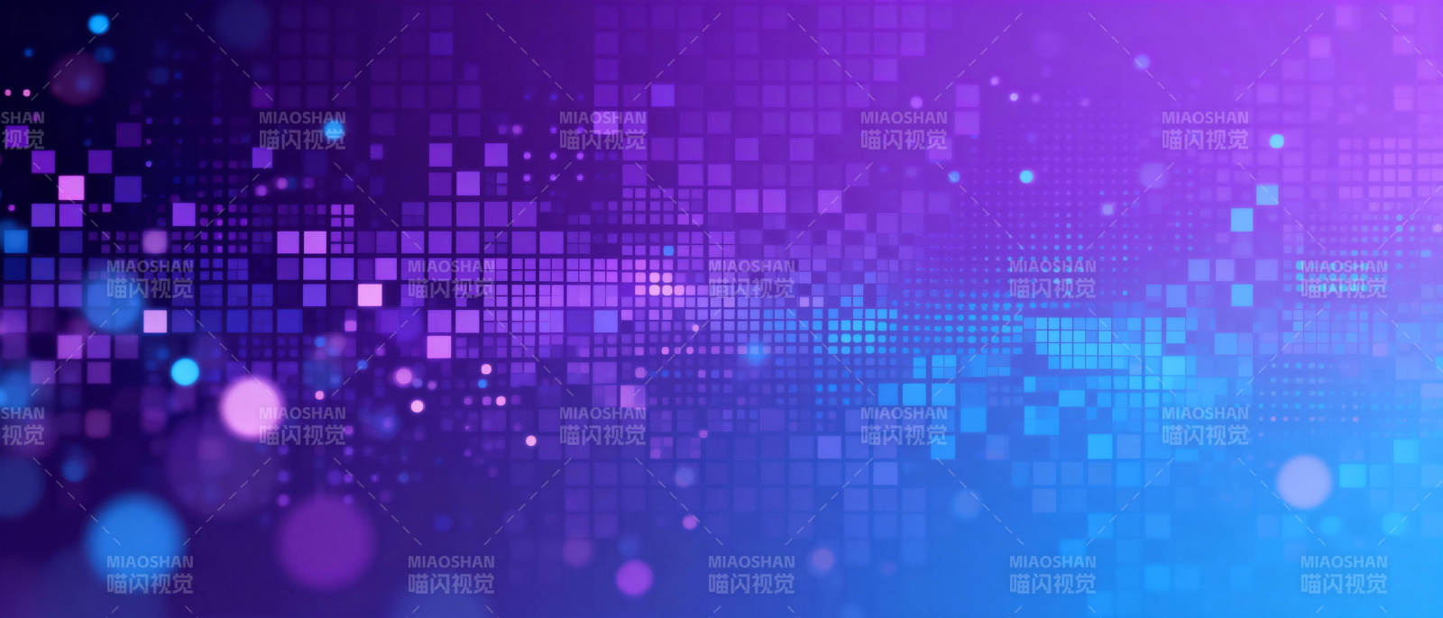 紫蓝渐变光斑背景图片