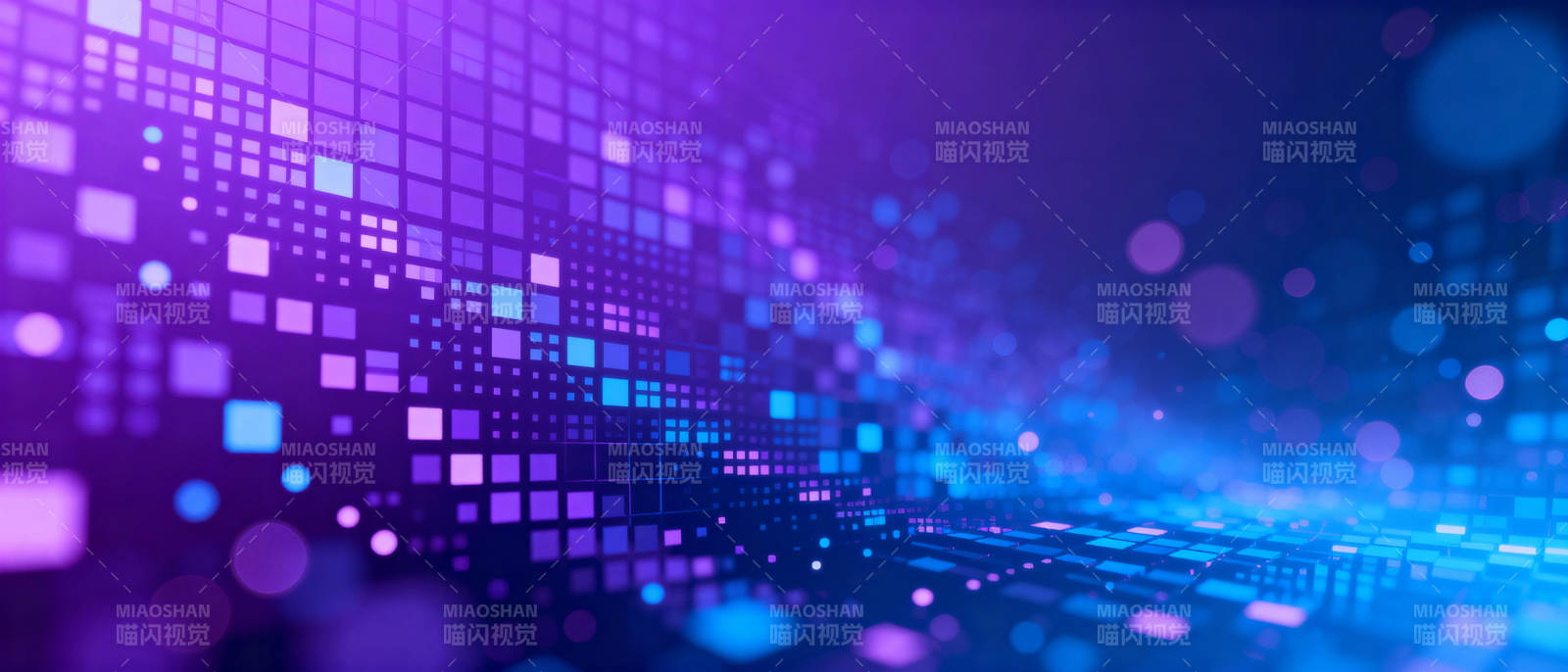 炫彩数字光效图片