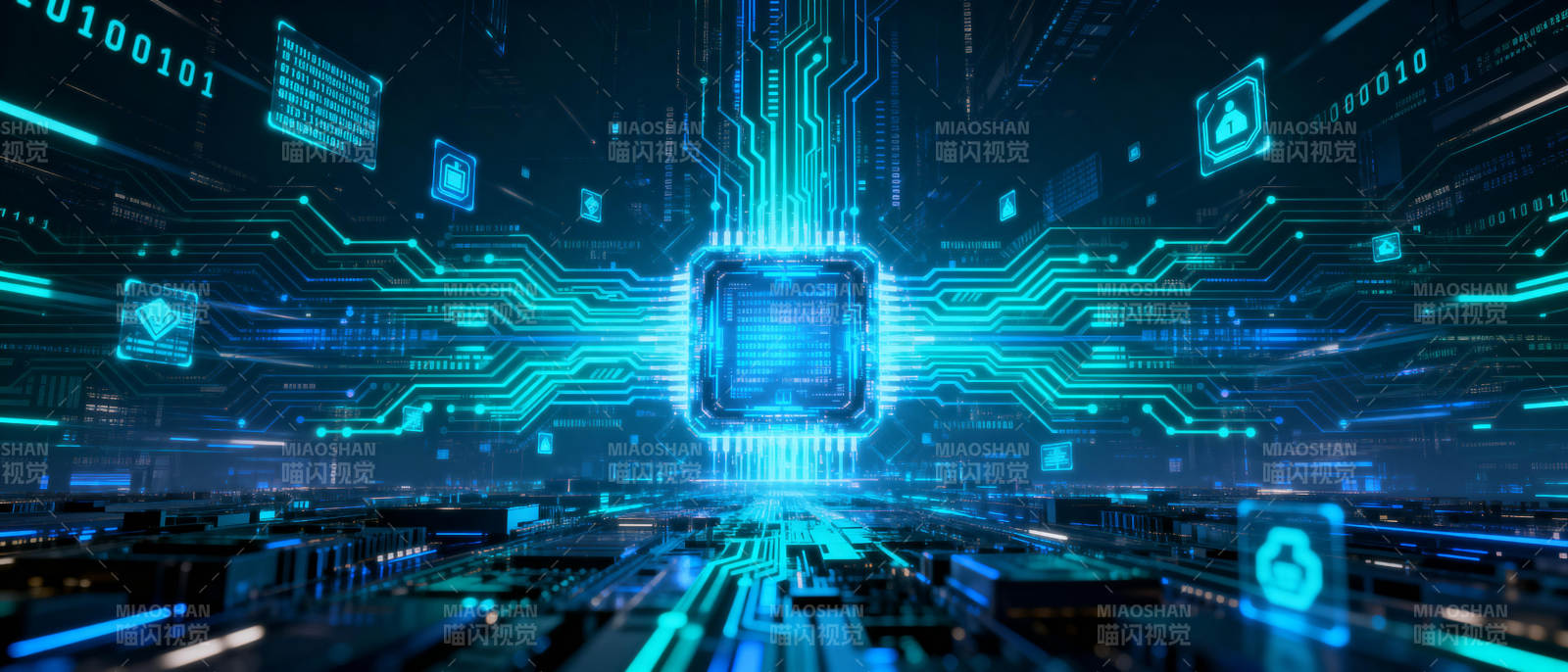 科技未来之芯图片