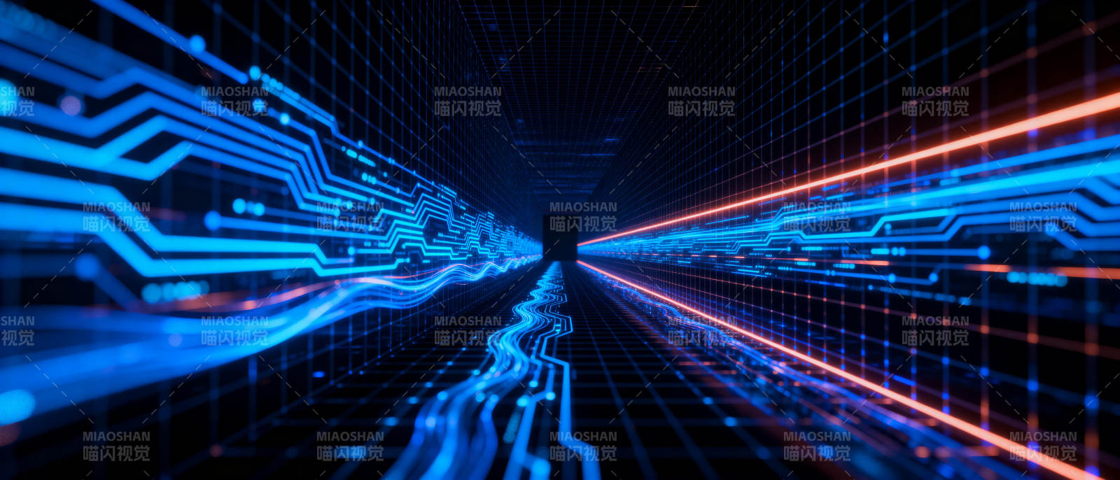 科技隧道未来之路图片