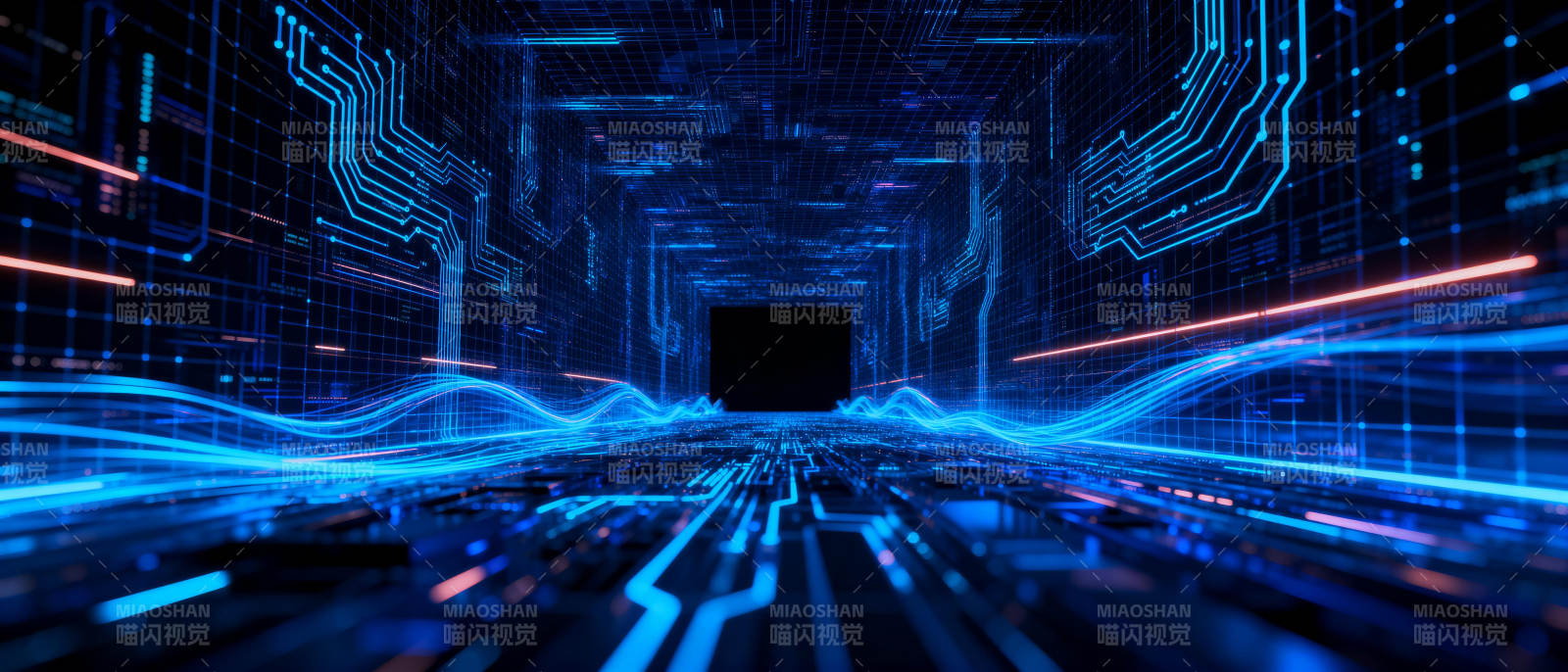 数字隧道未来科技图片