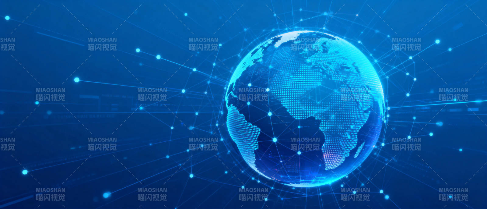 地球网络连接图片