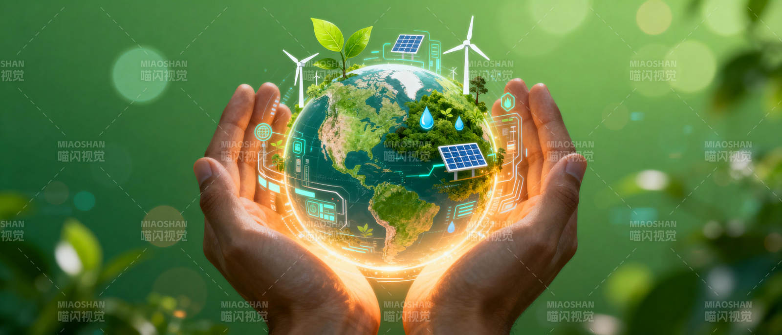 守护绿色地球图片