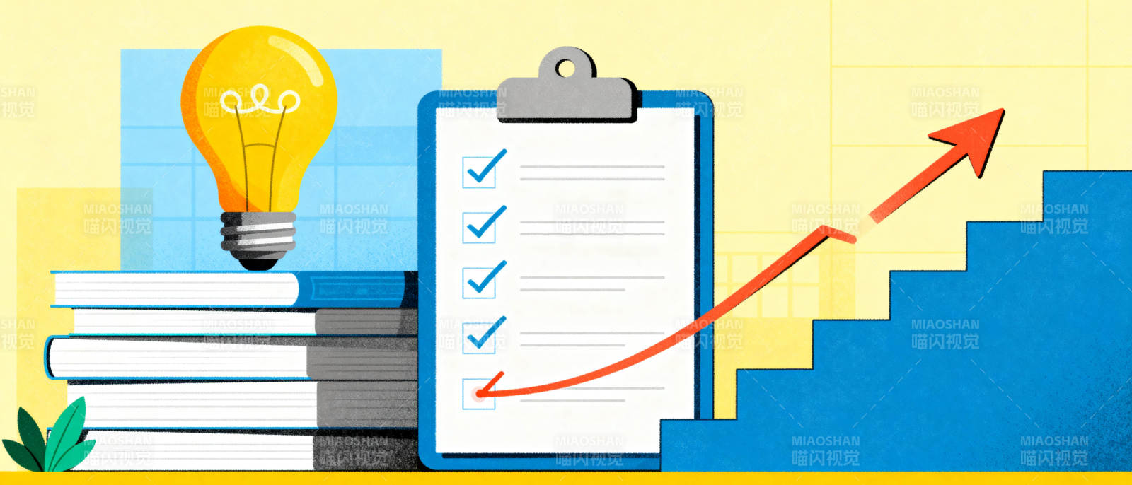 成长阶梯与灵感图片