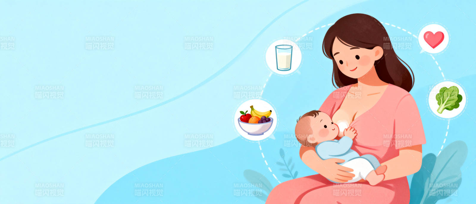 母乳喂养 爱的传递图片