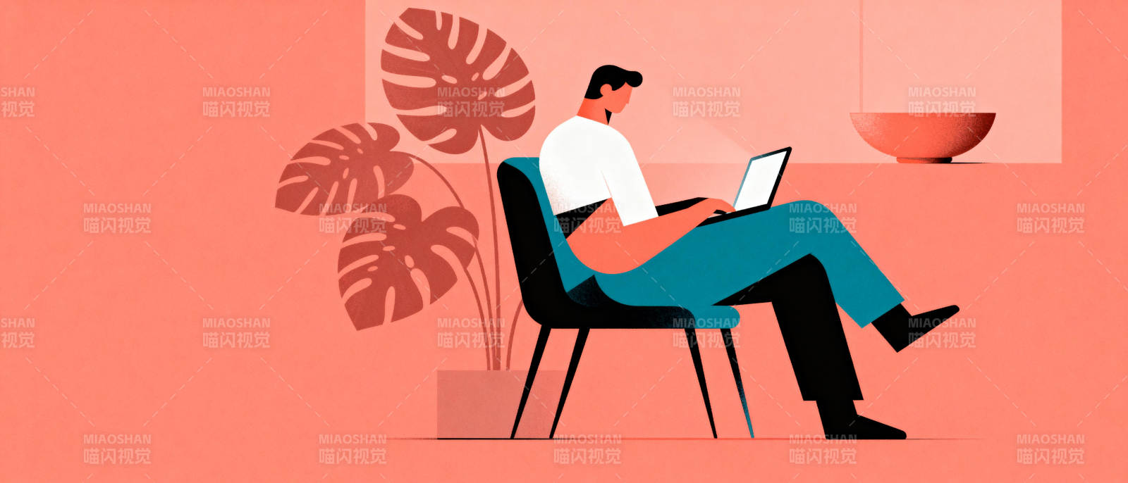 居家办公新风尚图片