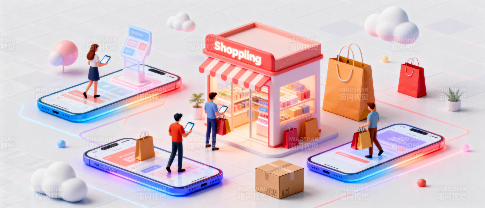 手机购物新体验图片