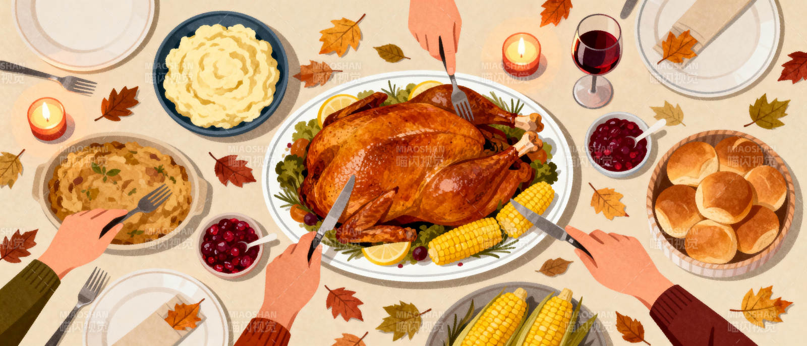 感恩节盛宴图片