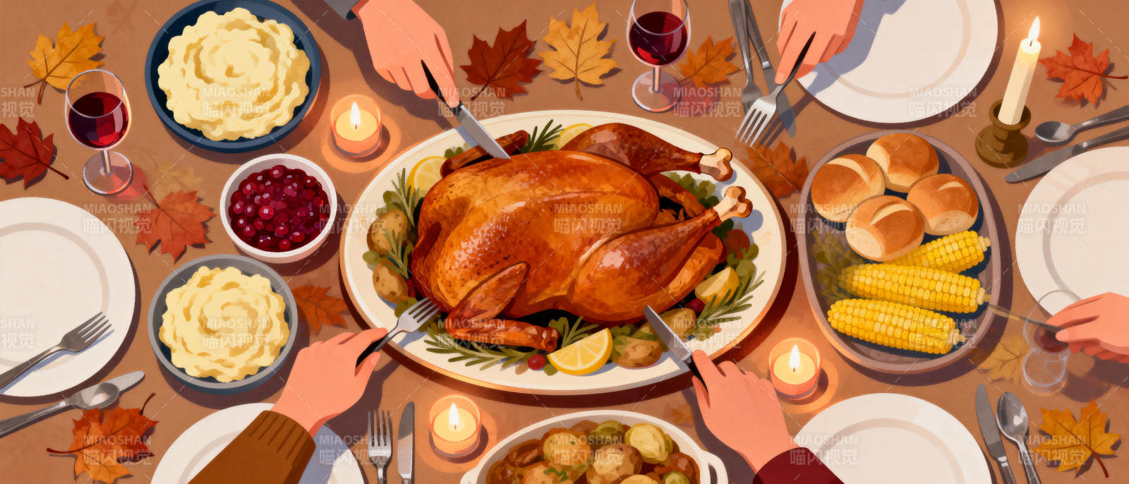 感恩节盛宴图片