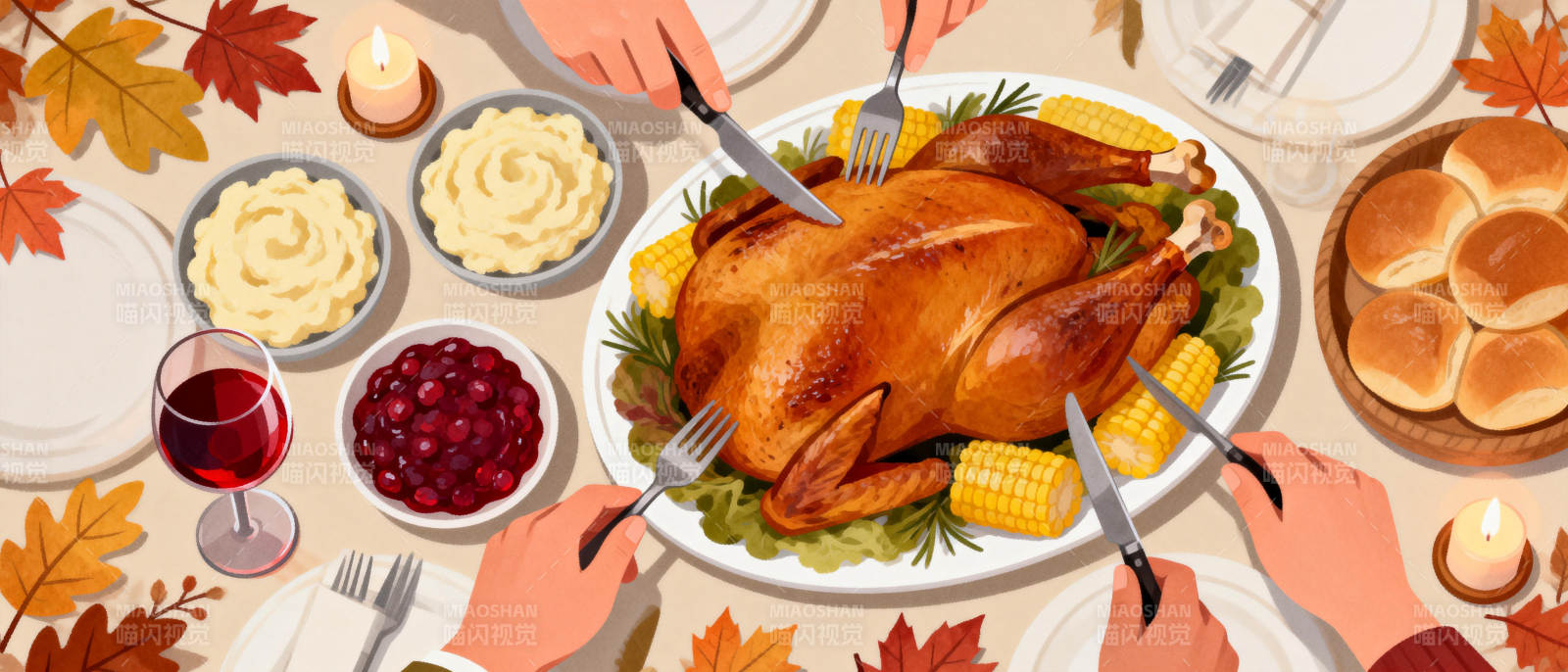 感恩节盛宴图片