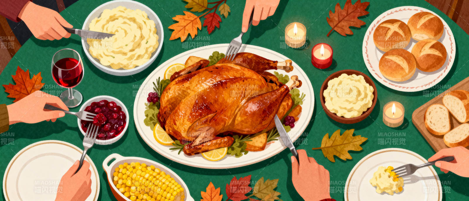 感恩节盛宴图片