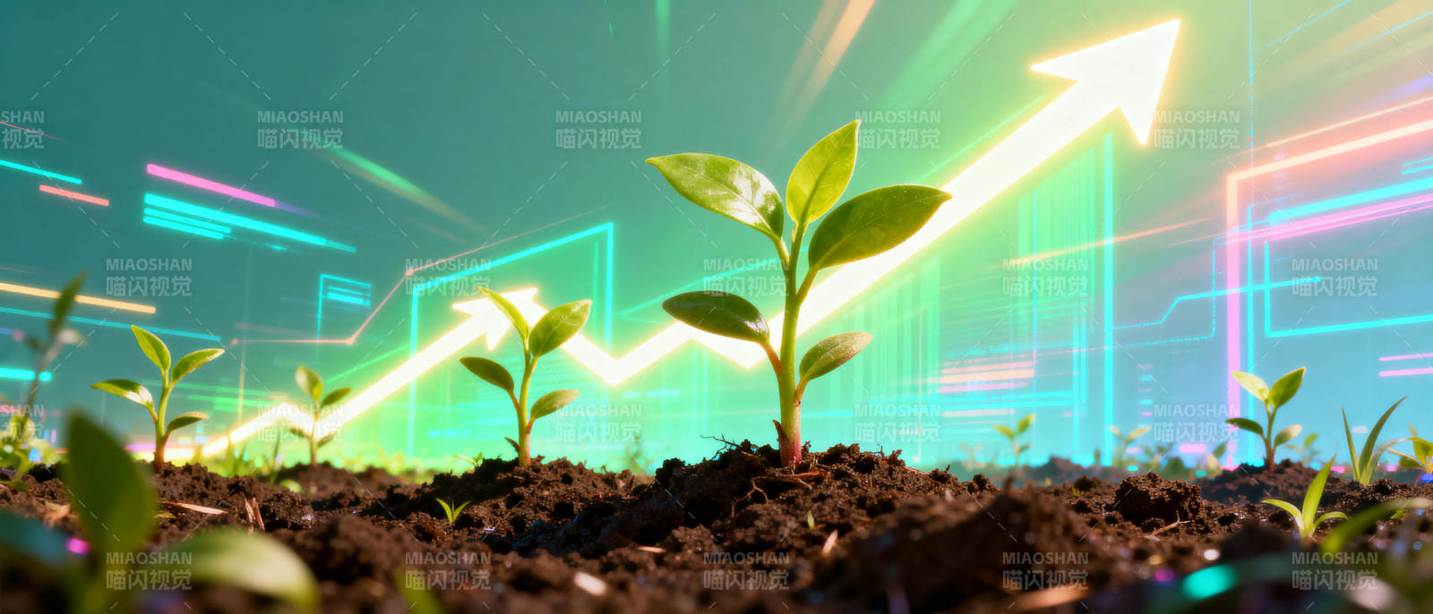 科技赋能绿色生长图片