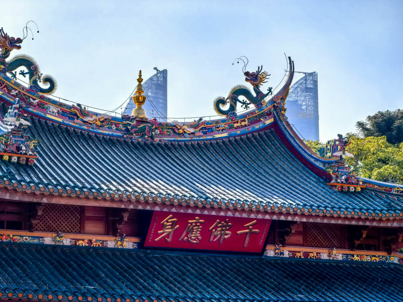 厦门南普陀寺千佛应身图片