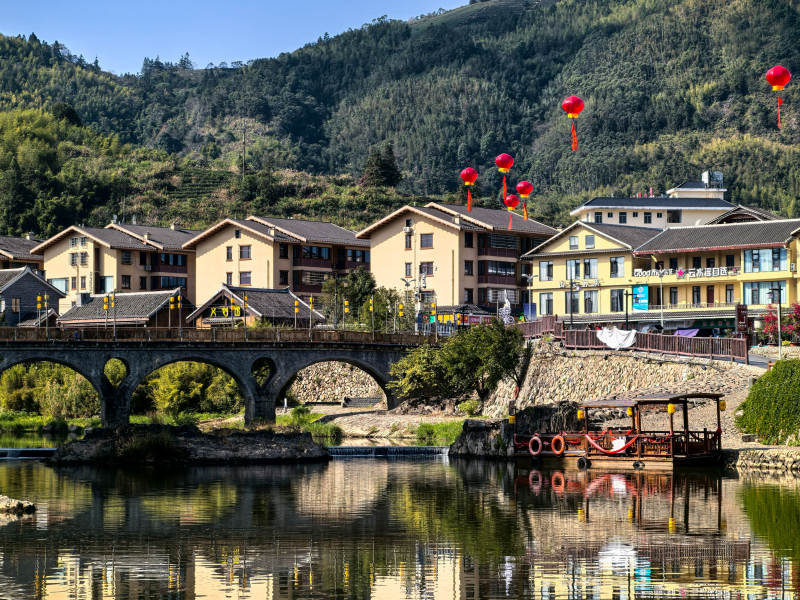 福建云水谣山水古镇风光图片