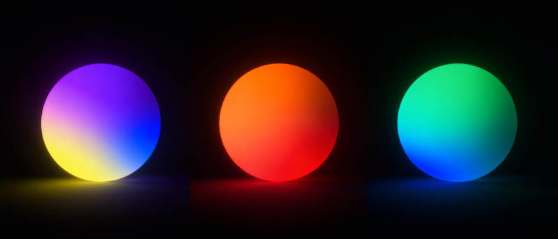 三色光球图片