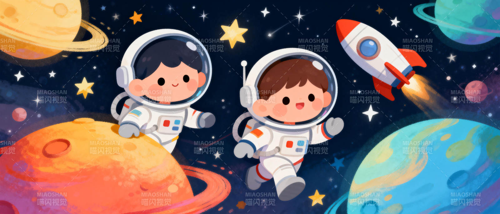 太空探险小勇士图片