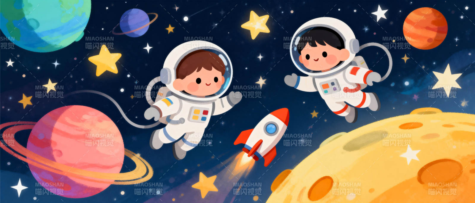 太空探险小英雄图片