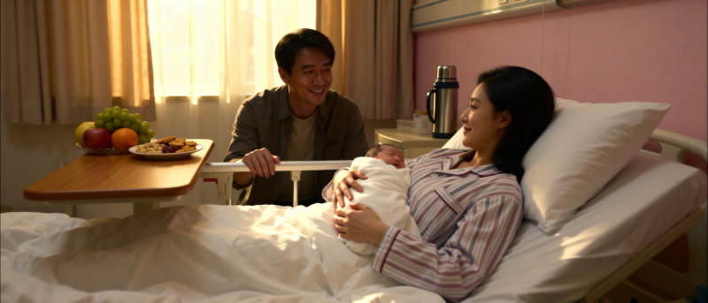 病房里的温馨时刻图片