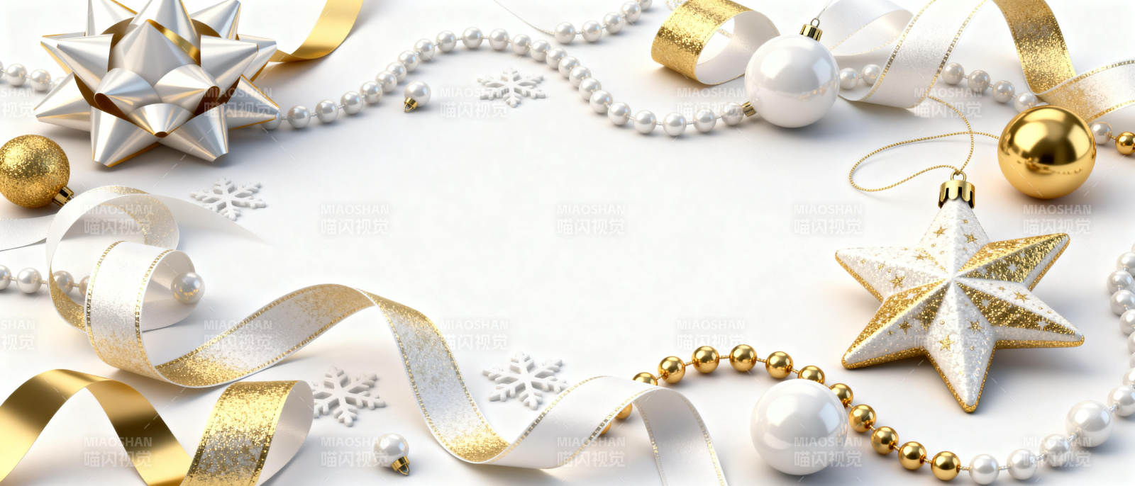 圣诞装饰品特写图片