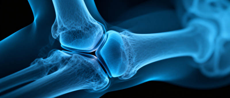 膝关节X光图图片