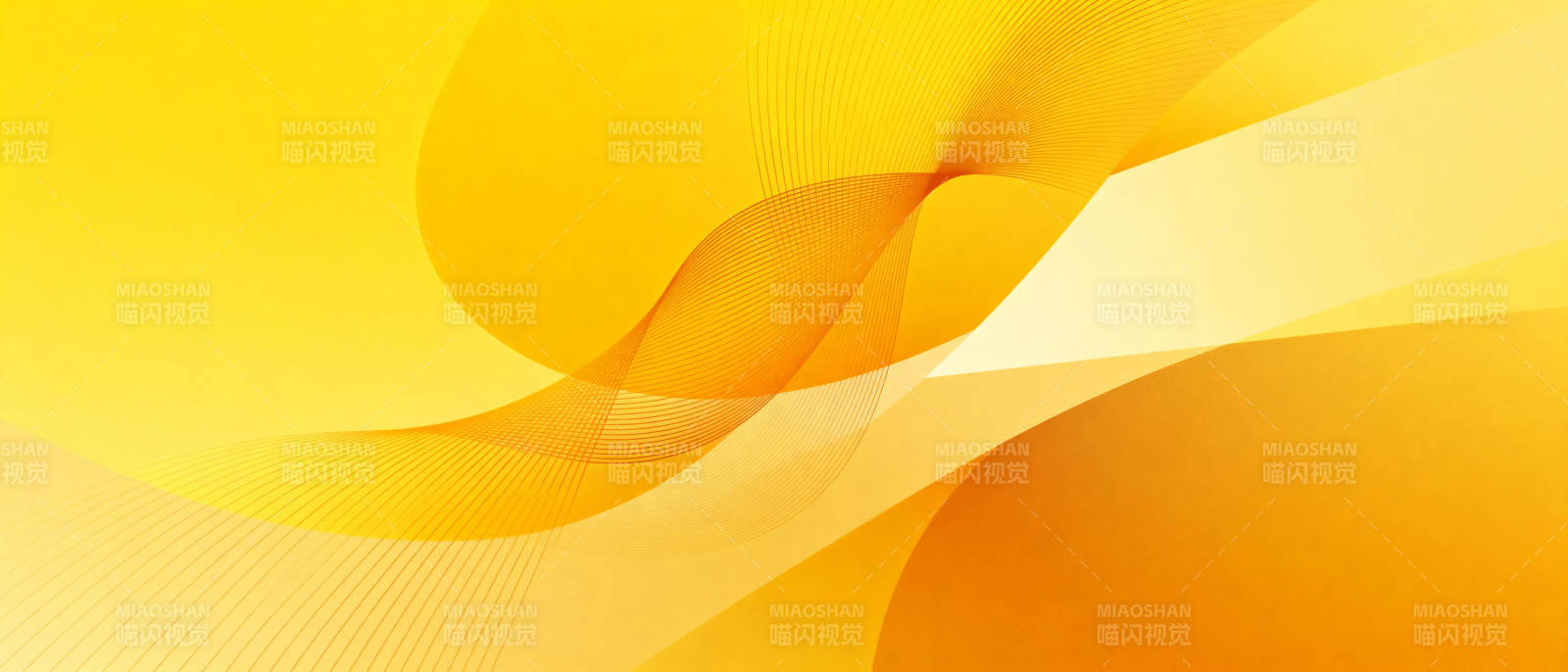 金色流线艺术图片