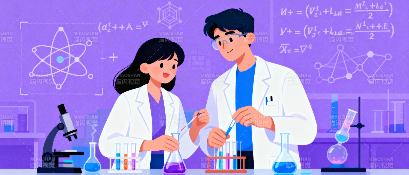 科学实验探索图片