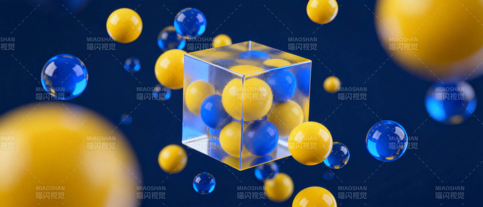 分子立方体图片