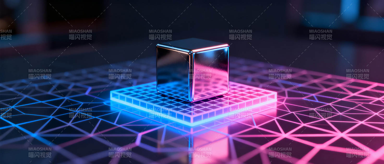 未来科技立方体图片