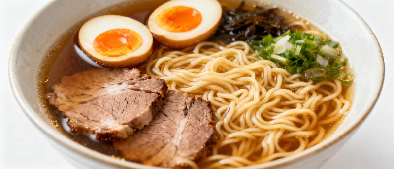 美味拉面特写图片