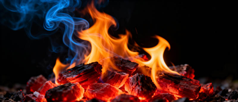 烈焰燃烧图片