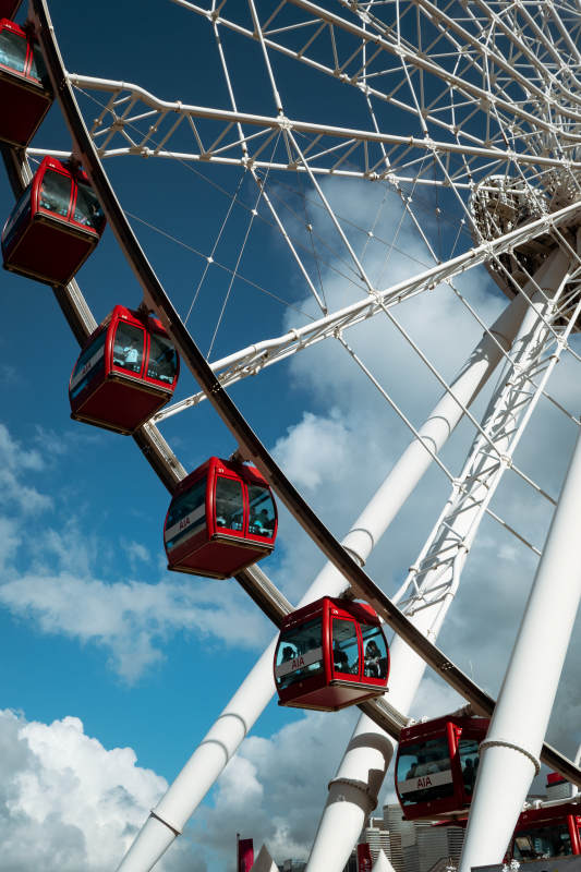 香港中环摩天轮图片