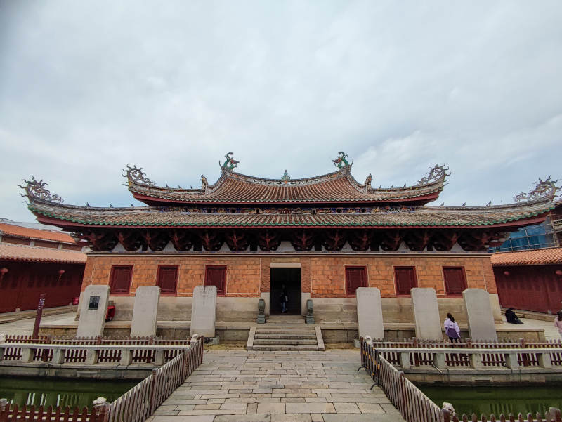 泉州天后宫古建筑庭院风光图片