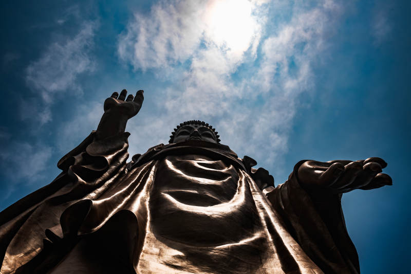 佛光普照 灵山图片