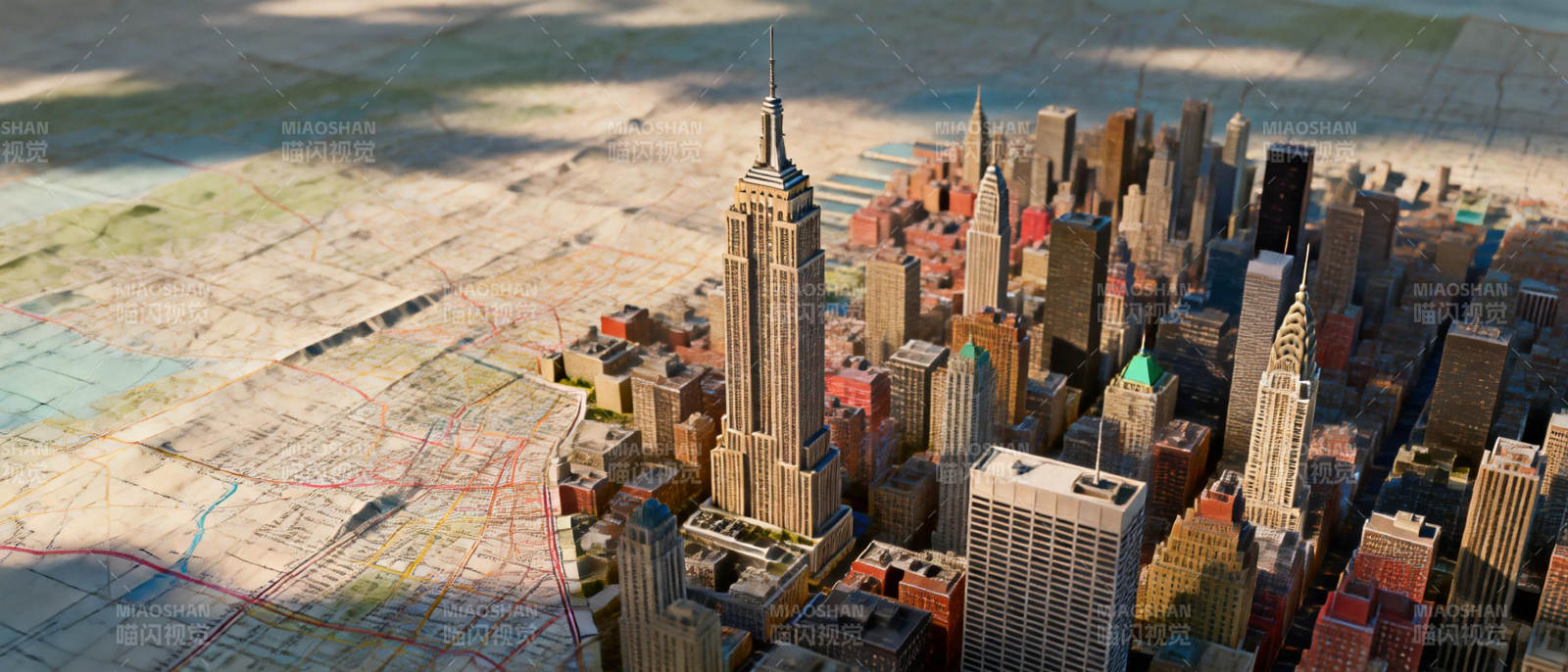 纽约城市模型图片