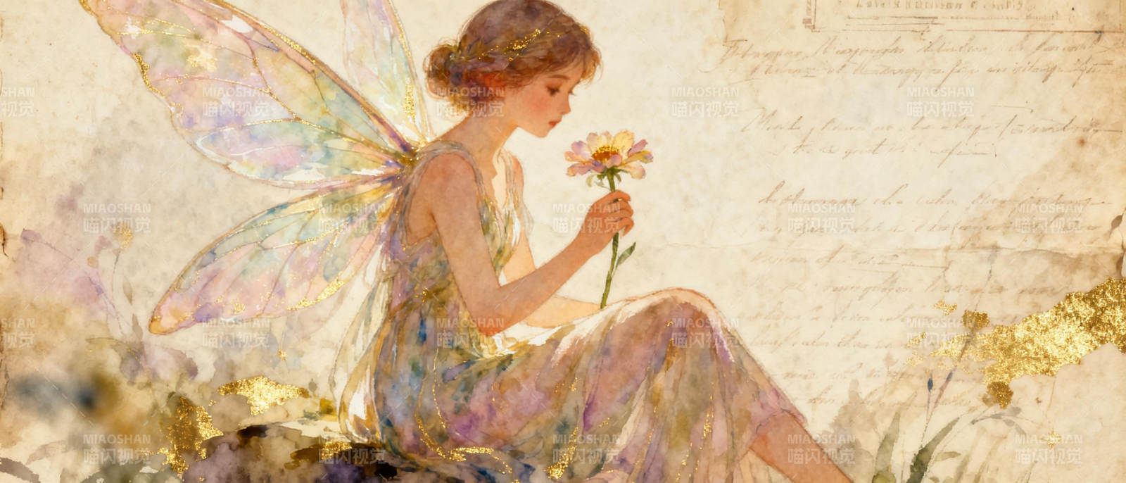 花仙子静赏芳华图片