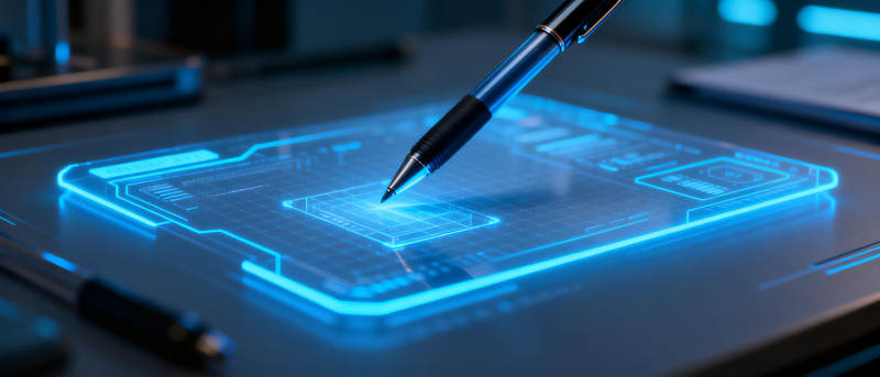 未来科技书写界面图片